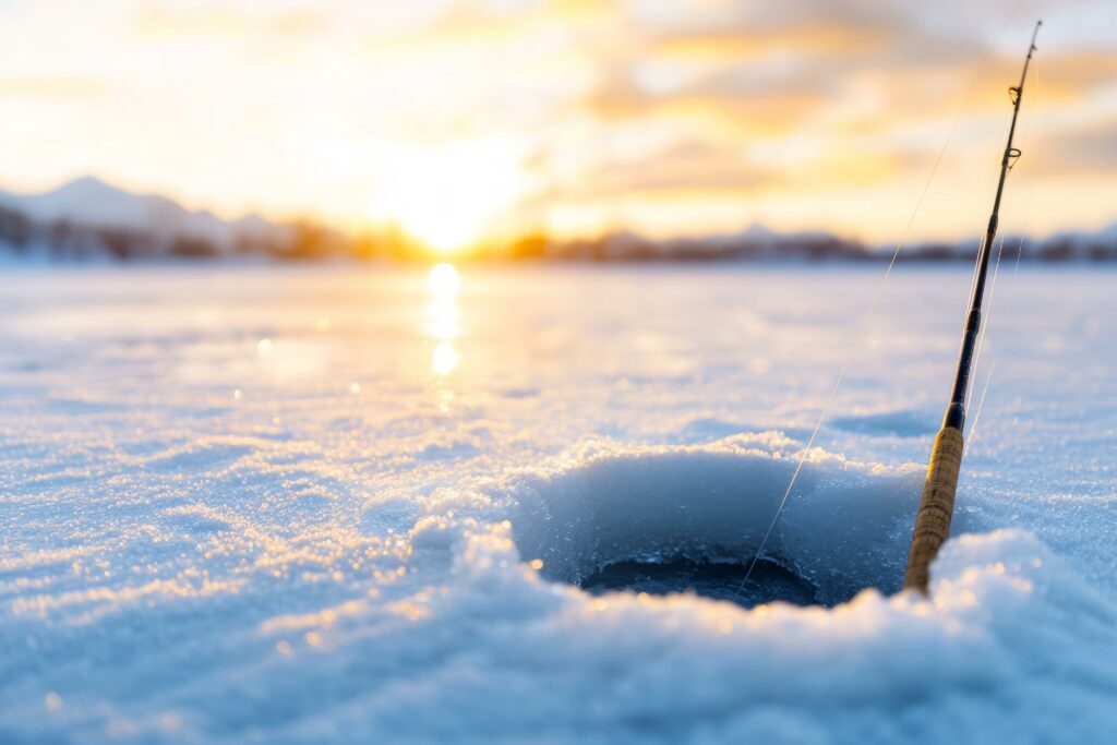 Fishing Gear in Winter